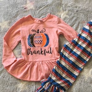 VGUC BOUTIQUE THANKFUL OUTFIT
